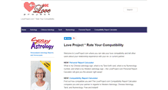 Desktop Screenshot of loveproject.com
